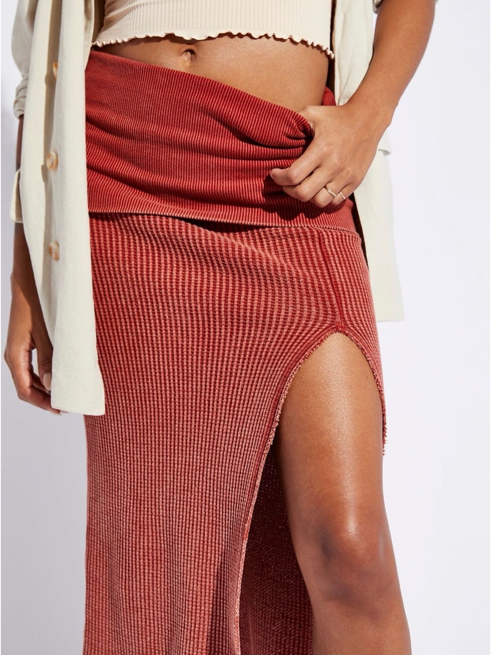 Free People One Pari Midi Skirt